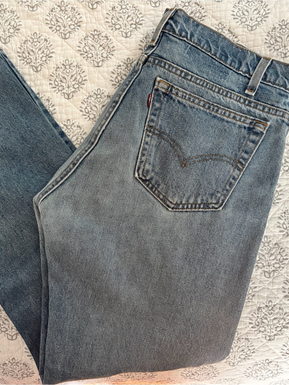 Vintage Levi's Light Blue Straight Leg Jeans